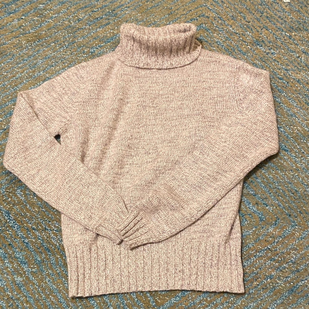 Eric Bompard Women's Cozy 100 percent Cashmere Turtleneck Sweater - Cream